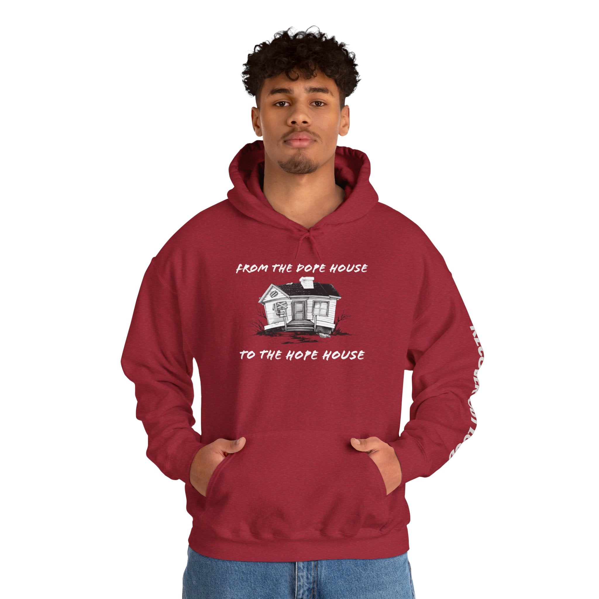 From the Dope House to the Hope House Hoodie from Recovery Cartel