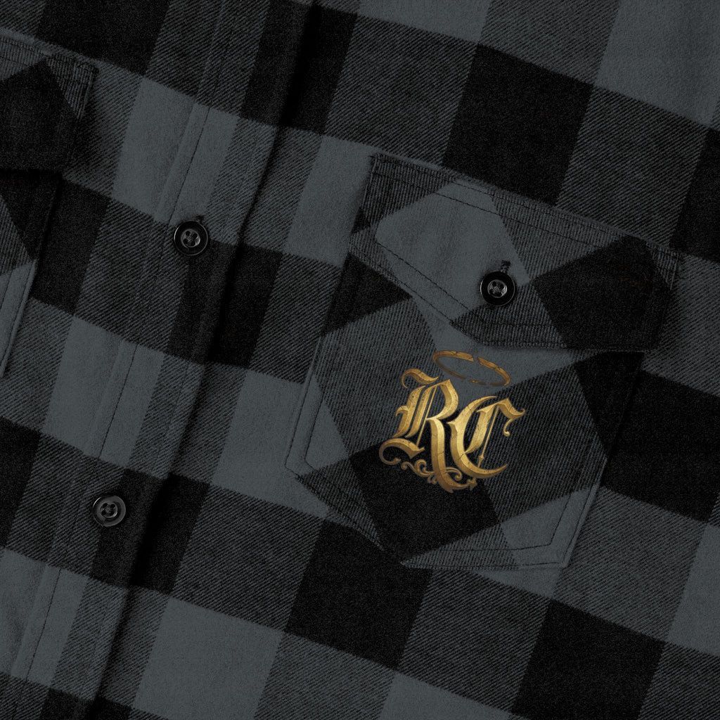 Plaid Flannel Shirt by Recovery Cartel