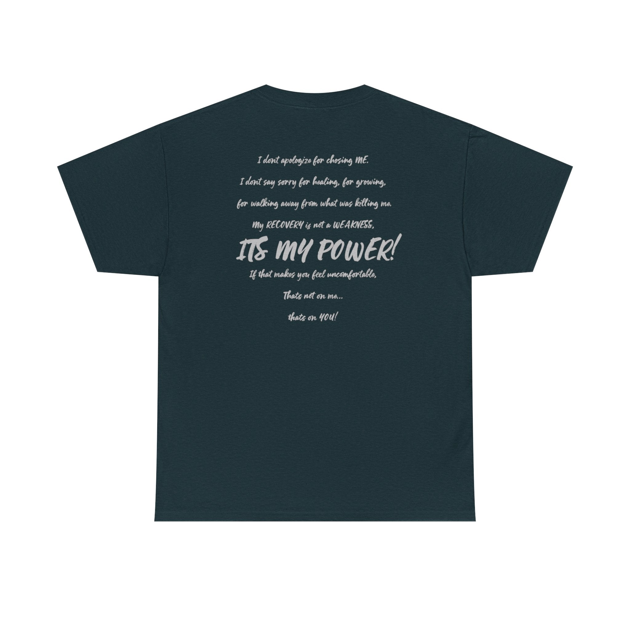 I Don’t Apologize Tee by Recovery Cartel