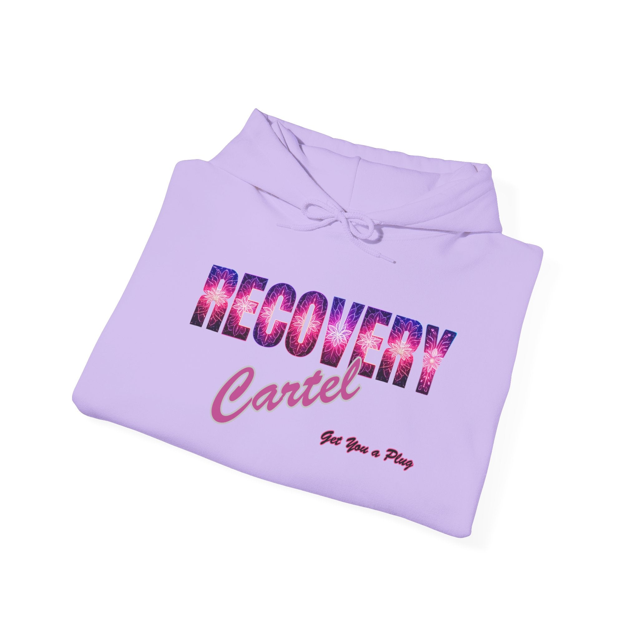 Recovery Cartel Hoodie — Retro Neon print