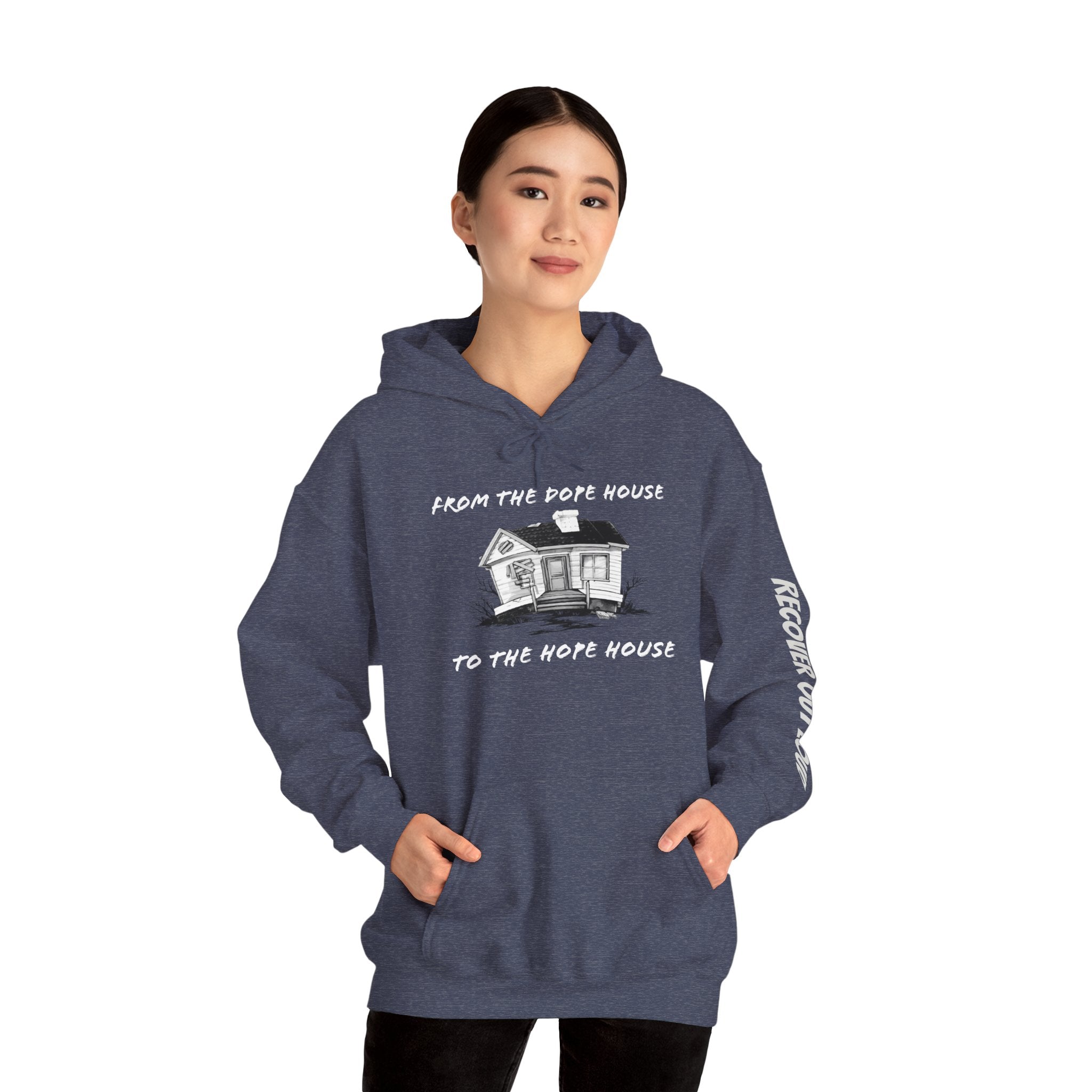 From the Dope House to the Hope House Hoodie from Recovery Cartel