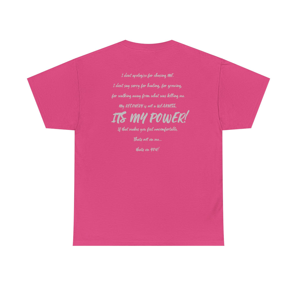 I Don’t Apologize Tee by Recovery Cartel