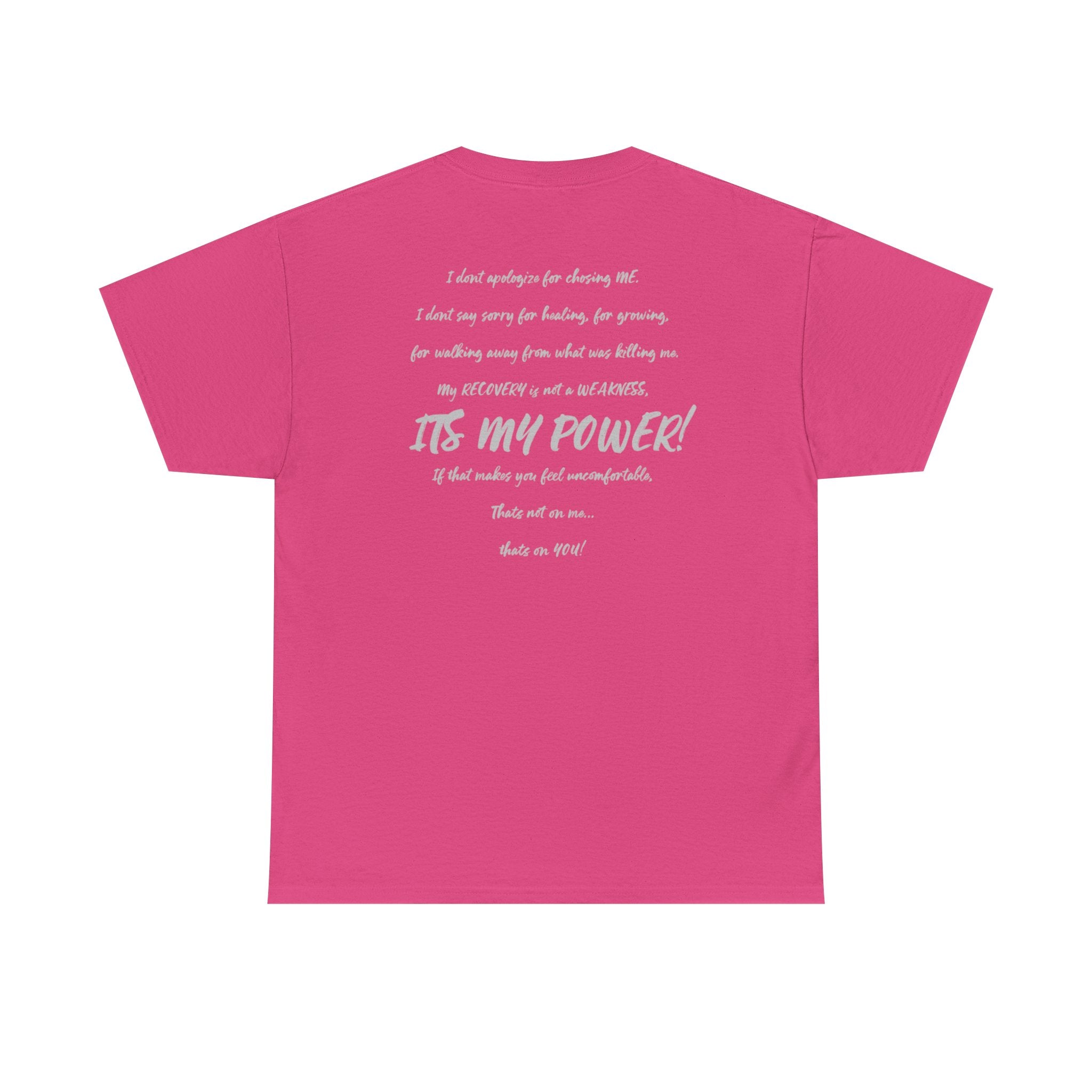 I Don’t Apologize Tee by Recovery Cartel