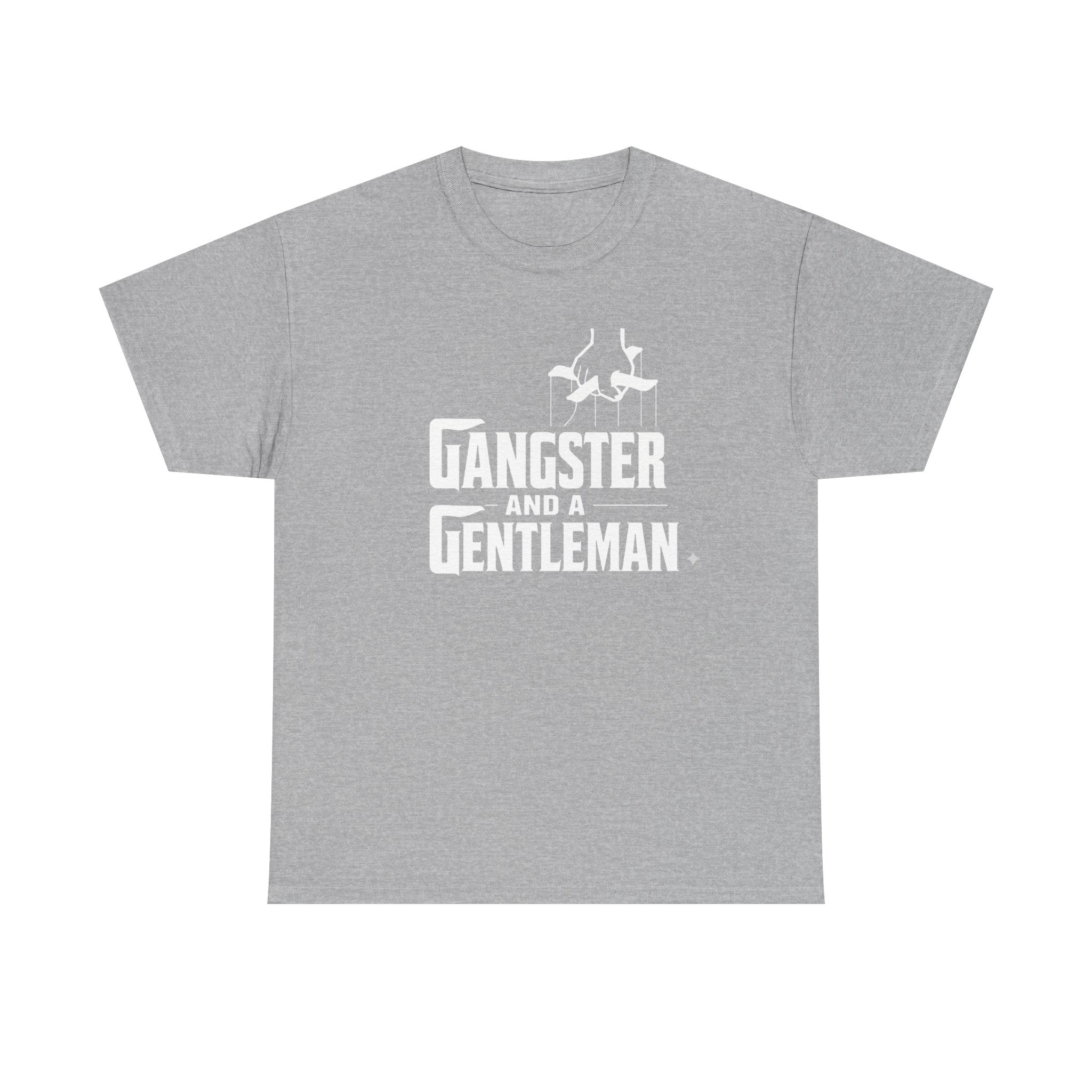 Gangster and a Gentleman Graphic Tee — Retro Mobster Style T‑Shirt