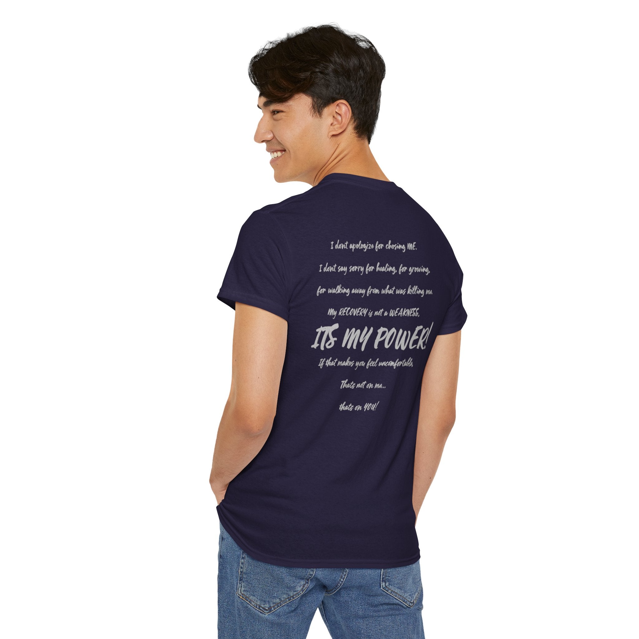 I Don’t Apologize Tee by Recovery Cartel
