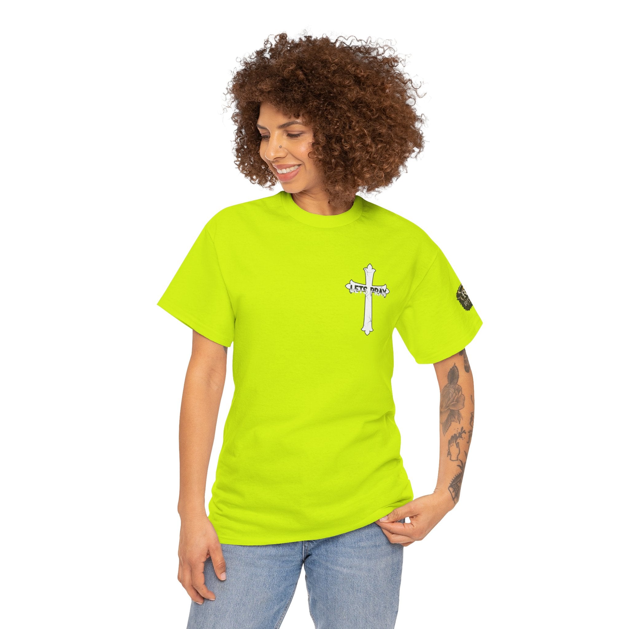 T-Shirt - Prayer Ministry  Need Prayer? Tap My Shoulder by Recovery Cartel