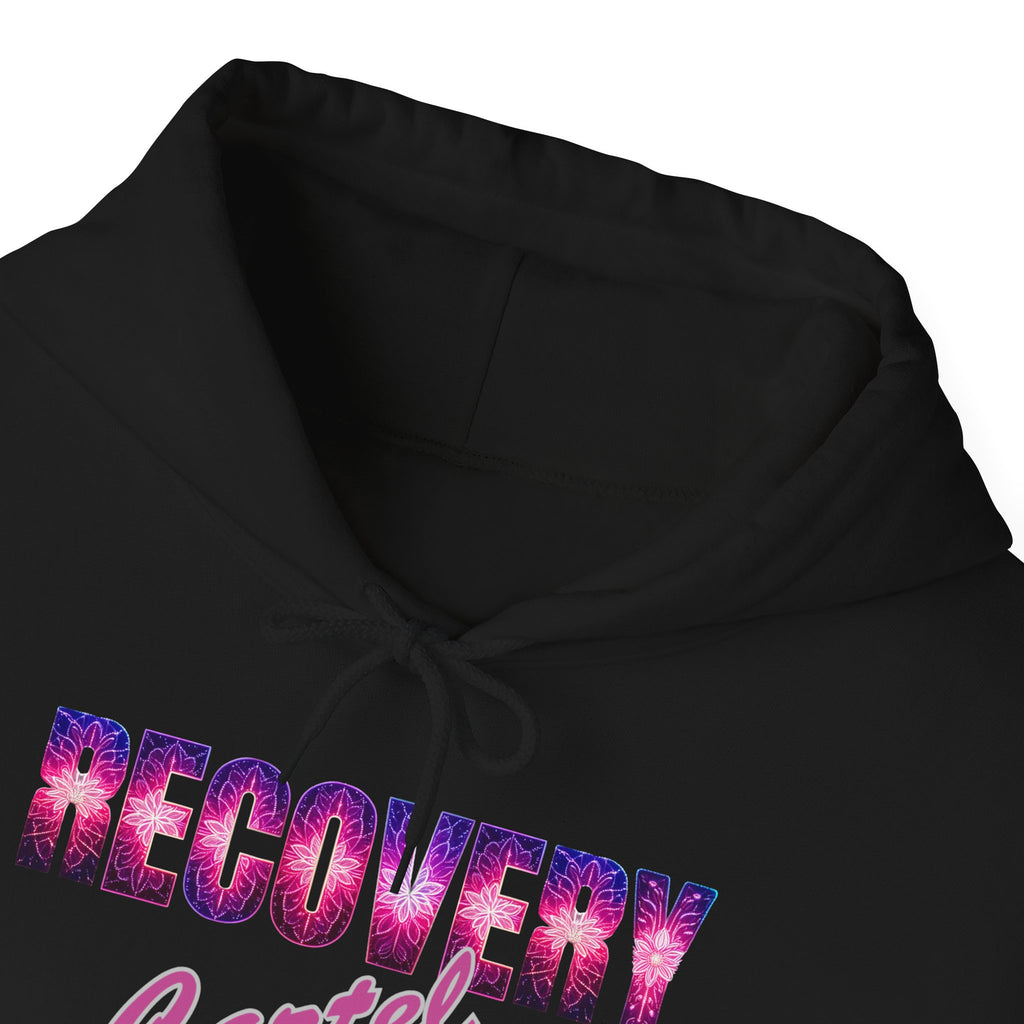 Recovery Cartel Hoodie — Retro Neon print