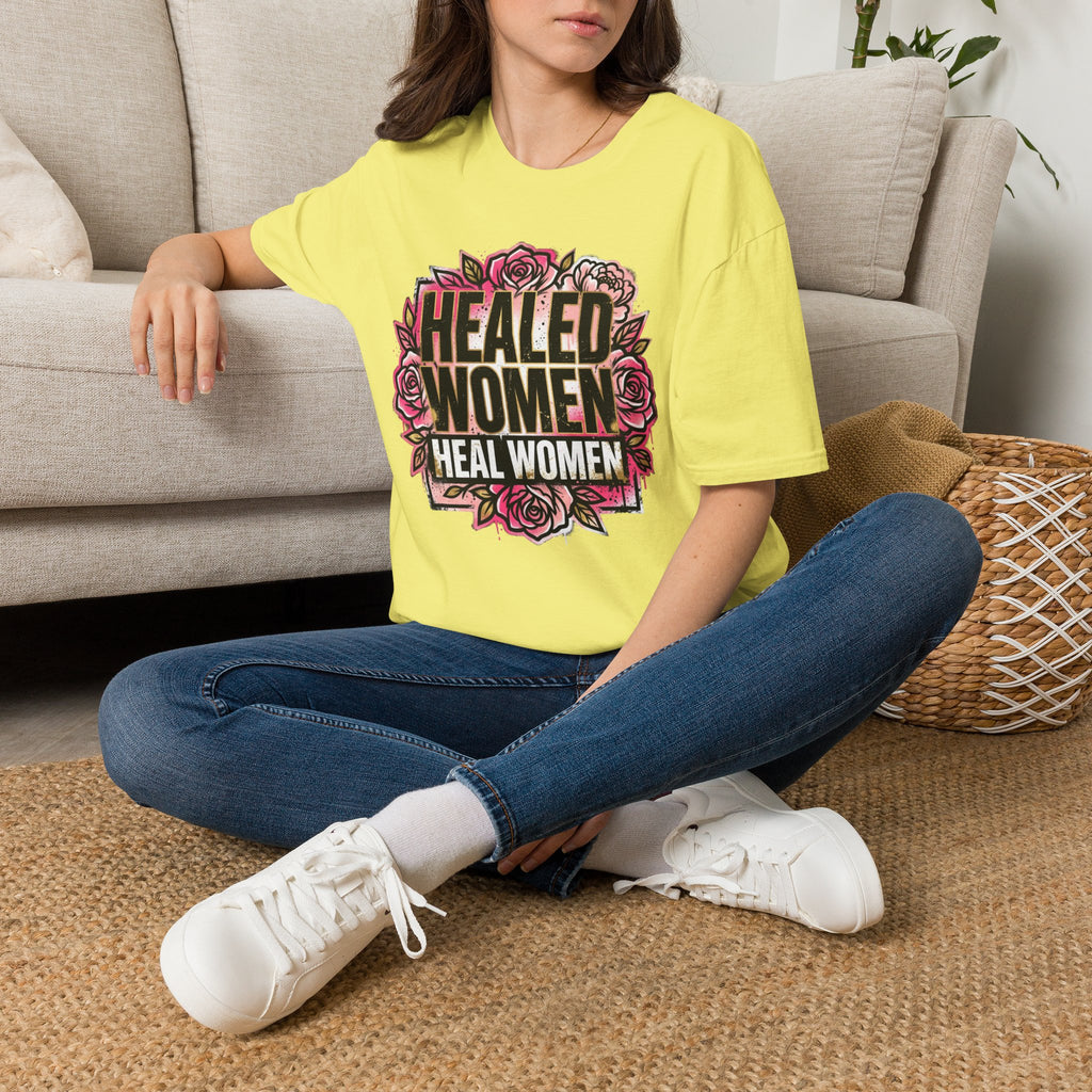 Healed Women Heal Women Tee by Recovery Cartel