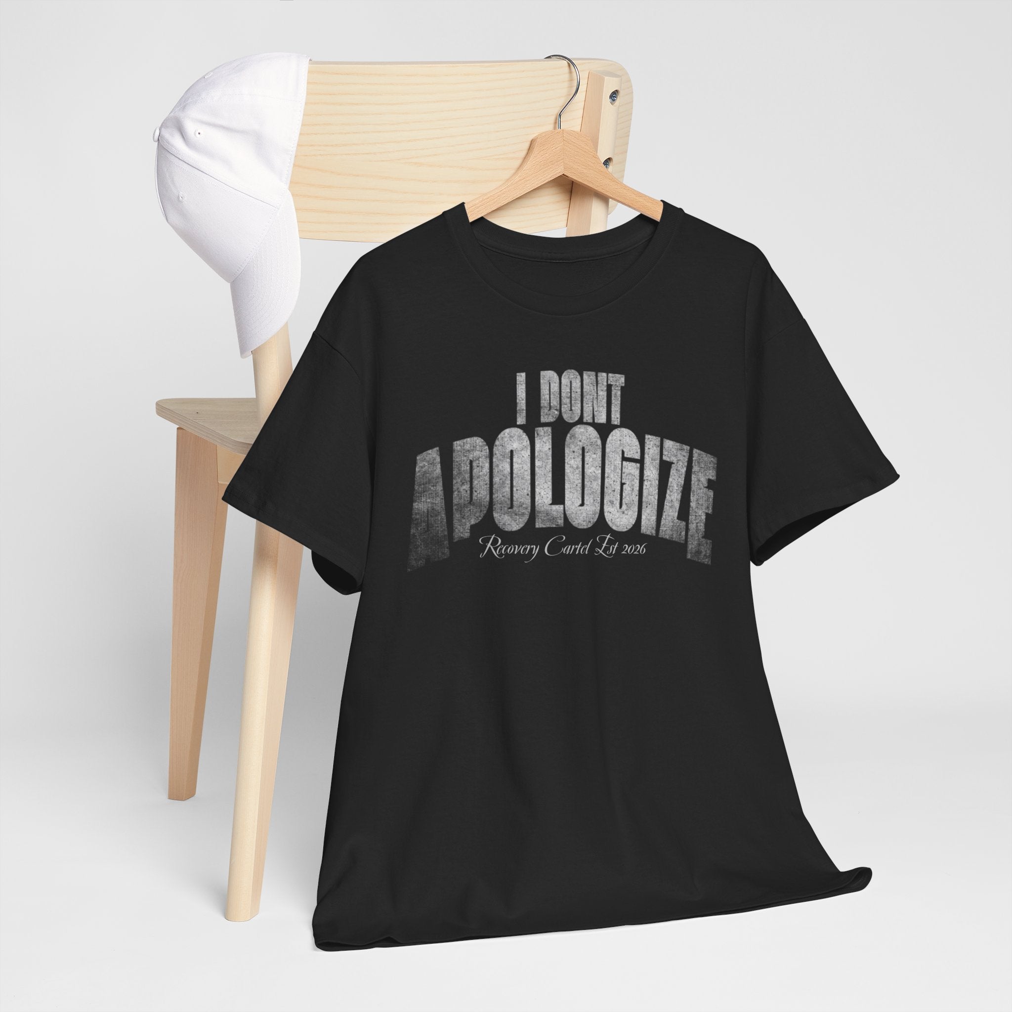 I Don’t Apologize Tee by Recovery Cartel