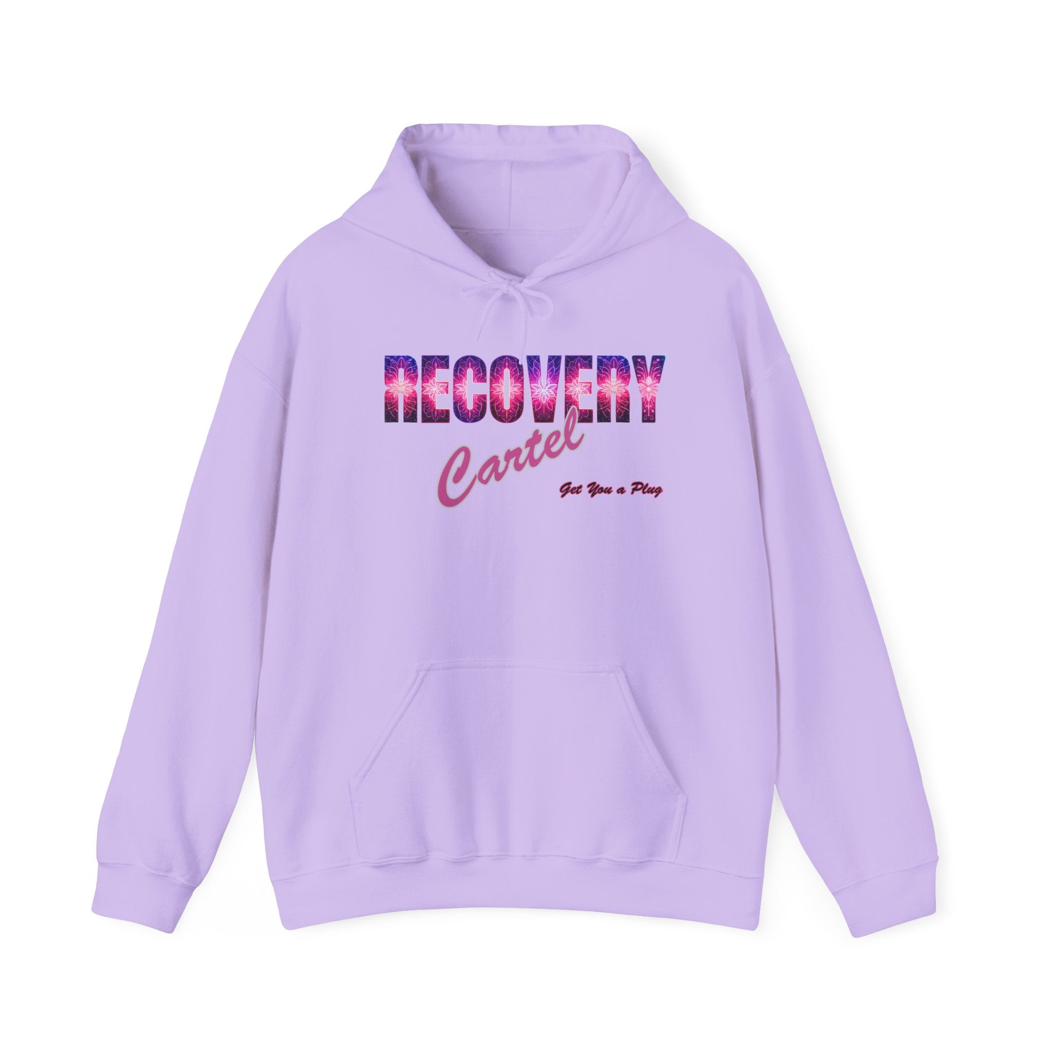 Recovery Cartel Hoodie — Retro Neon print
