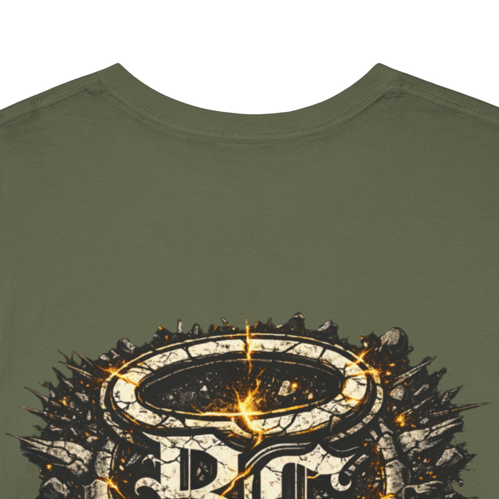 Recovery Cartel Signature Tee with "From Hell to Healing" on the front