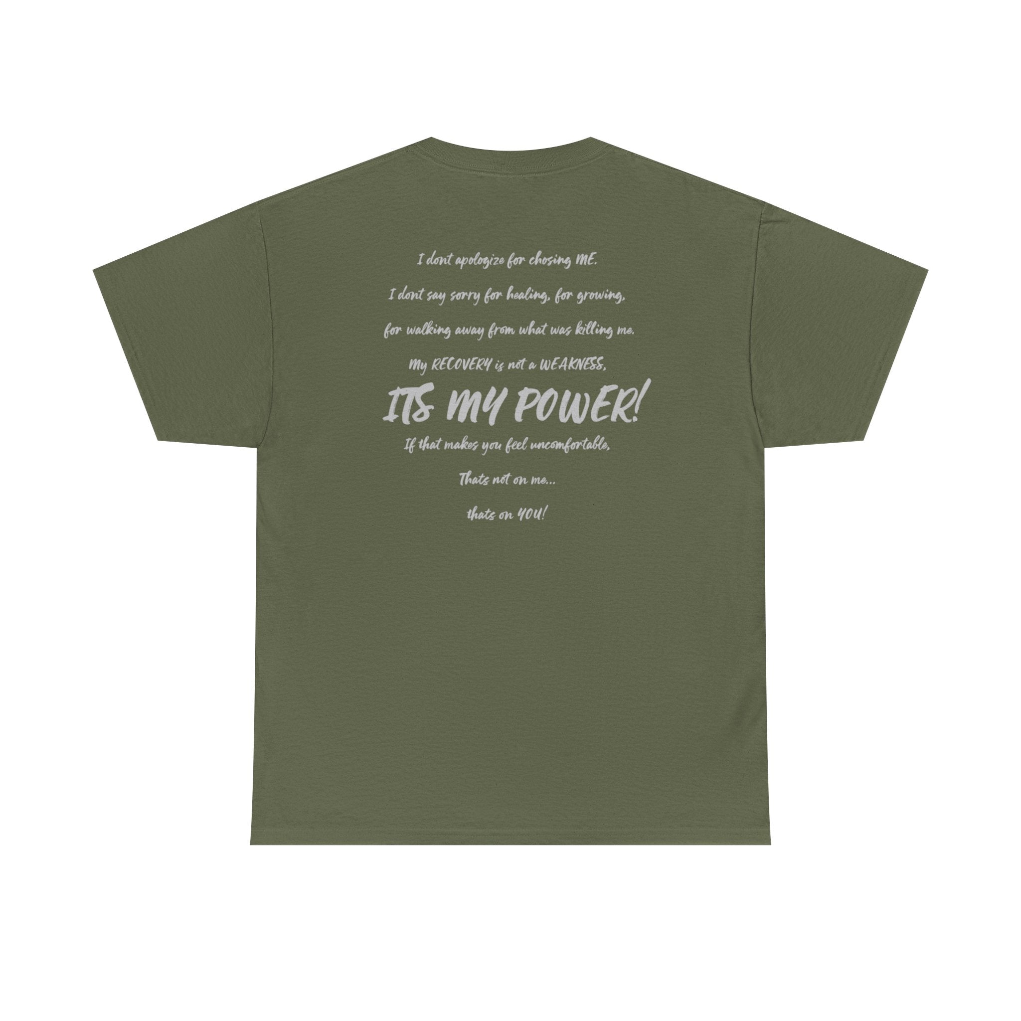 I Don’t Apologize Tee by Recovery Cartel