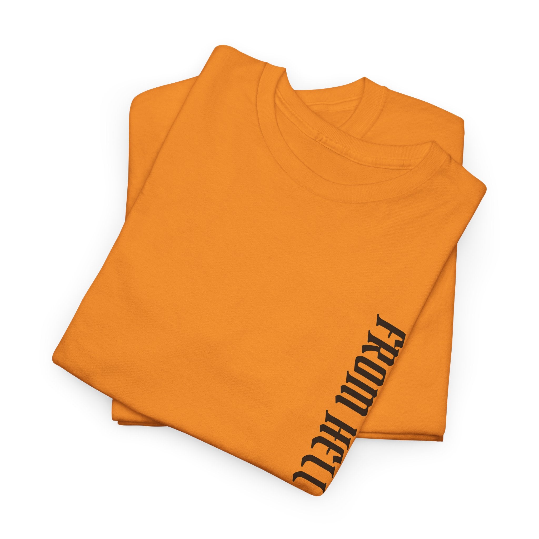 Recovery Cartel Signature Tee with "From Hell to Healing" on the front