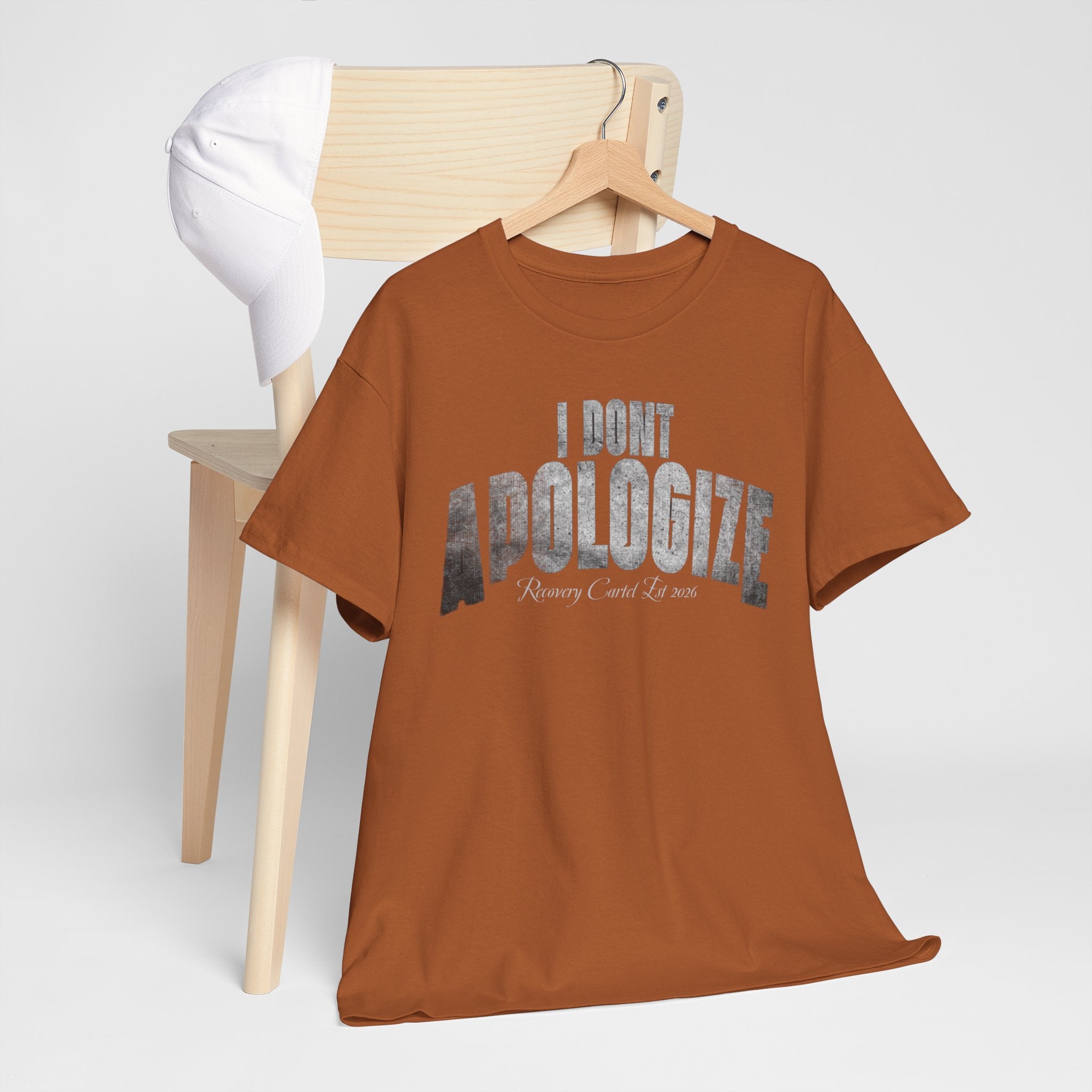 I Don’t Apologize Tee by Recovery Cartel