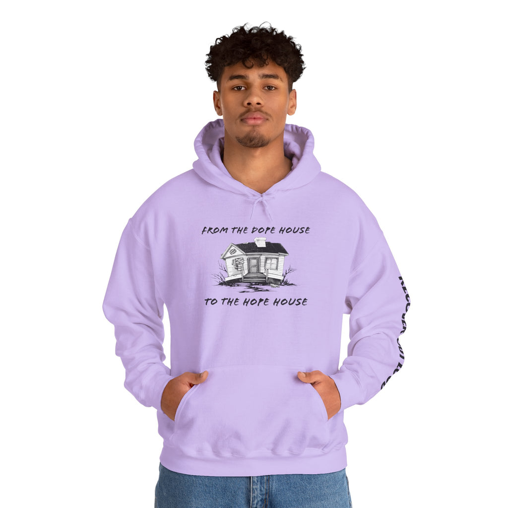 From the Dope House to the Hope House Hoodie from Recovery Cartel