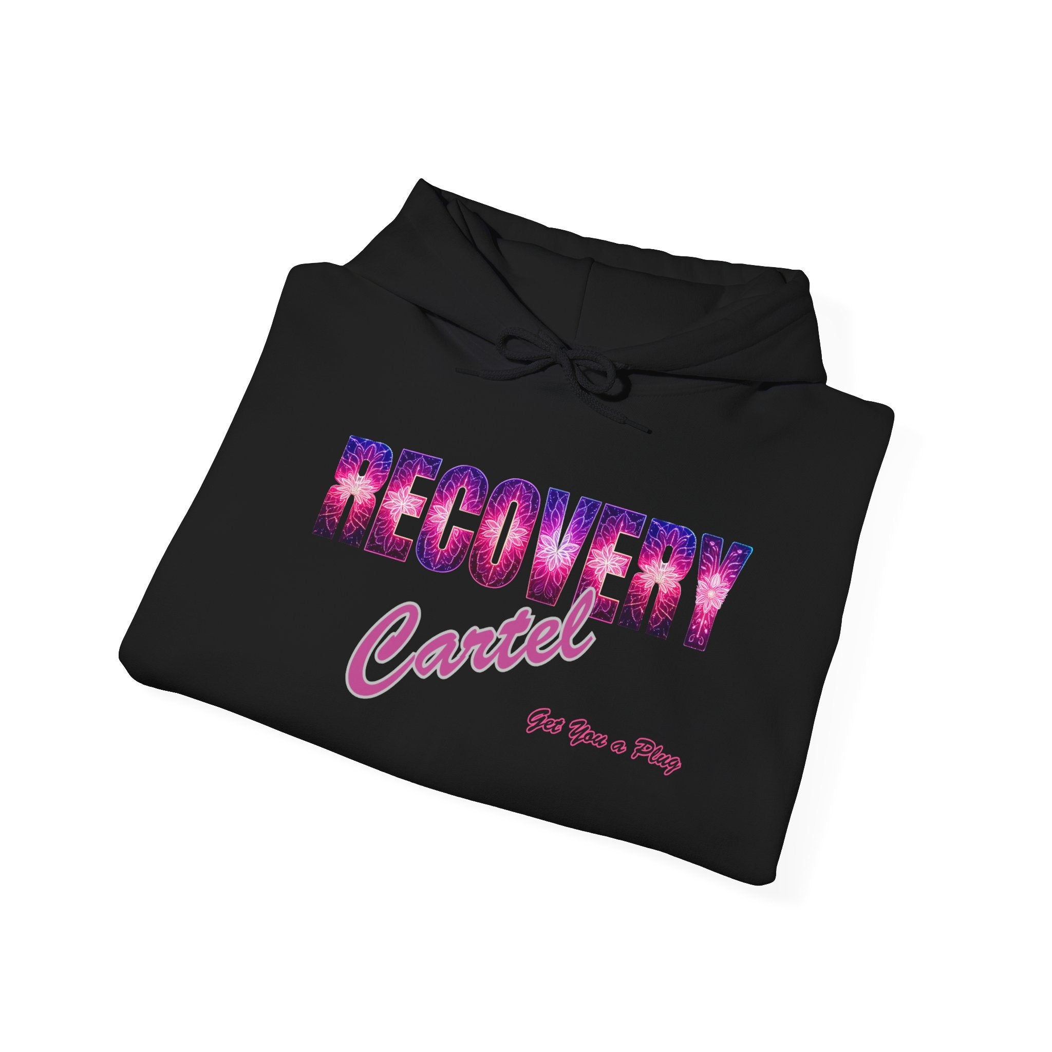 Recovery Cartel Hoodie — Retro Neon print