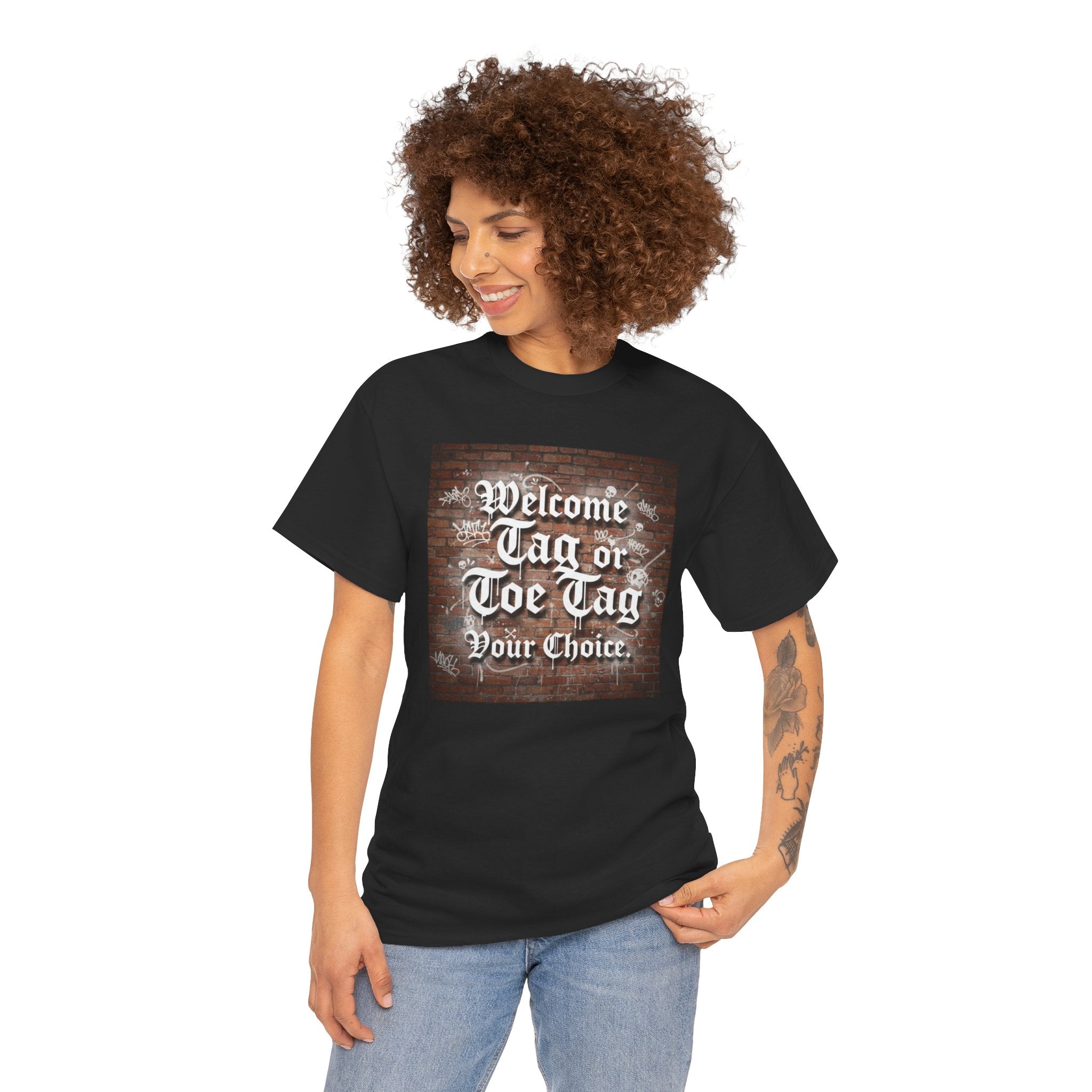 Welcome Tag or Toe Tag, Your Choice T Shirt by Recovery Cartel
