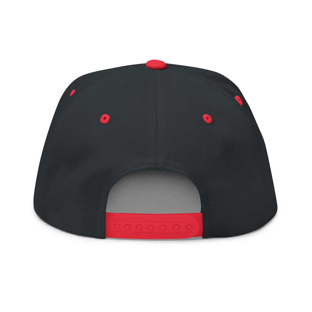 Recovery Cartel Embroidered Flat Bill Cap — Bold Sobriety Snapback for Recovery Support