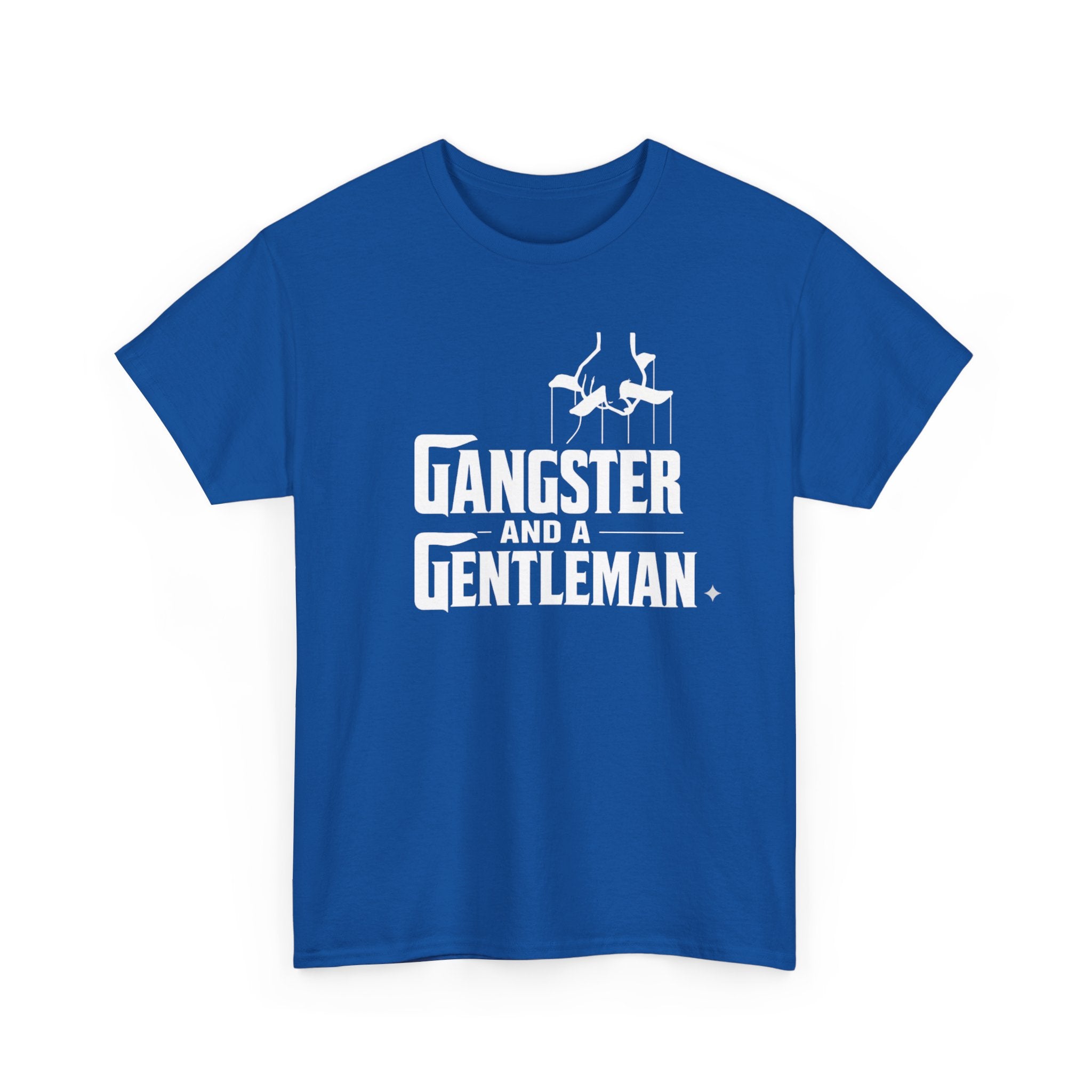 Gangster and a Gentleman Graphic Tee — Retro Mobster Style T‑Shirt