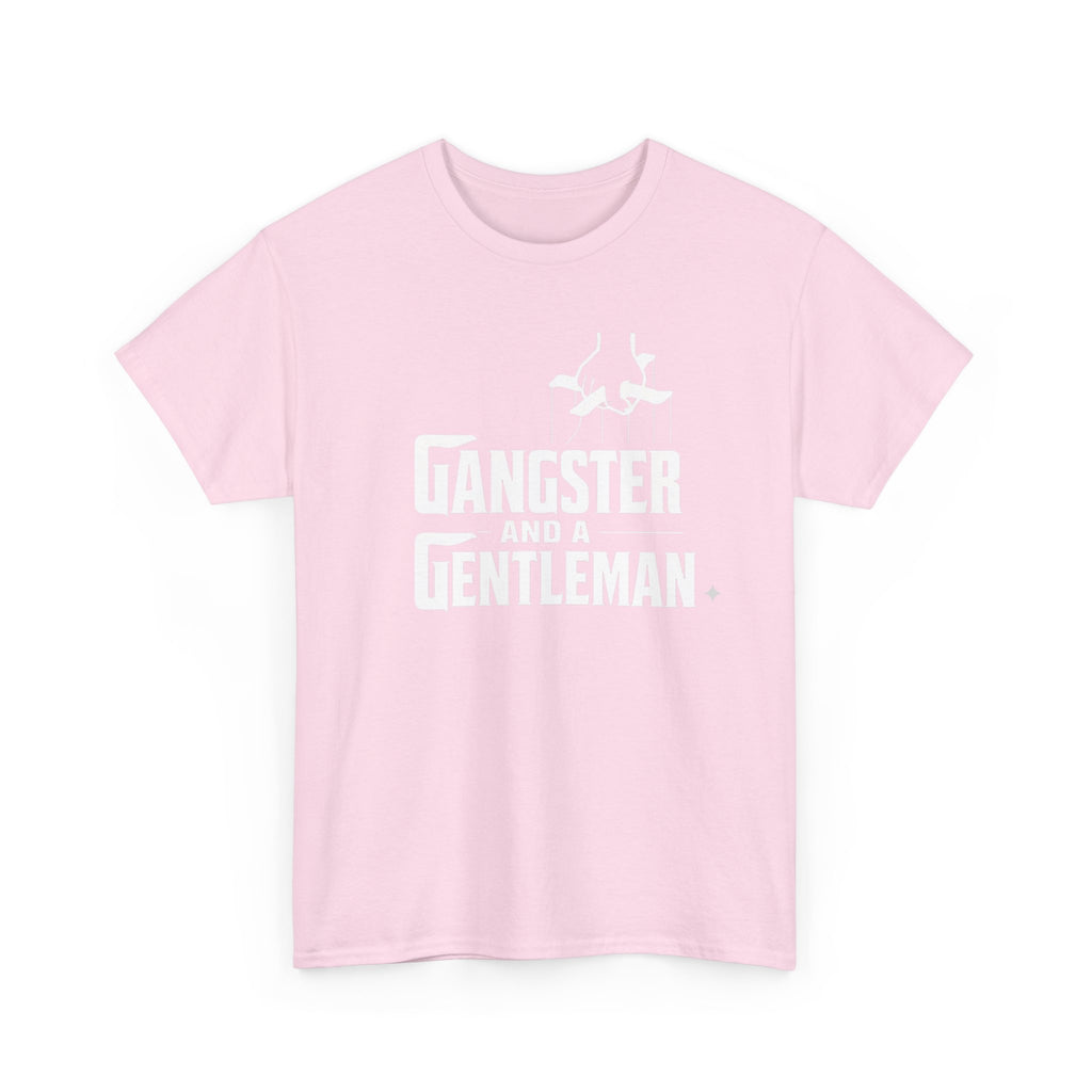 Gangster and a Gentleman Graphic Tee — Retro Mobster Style T‑Shirt
