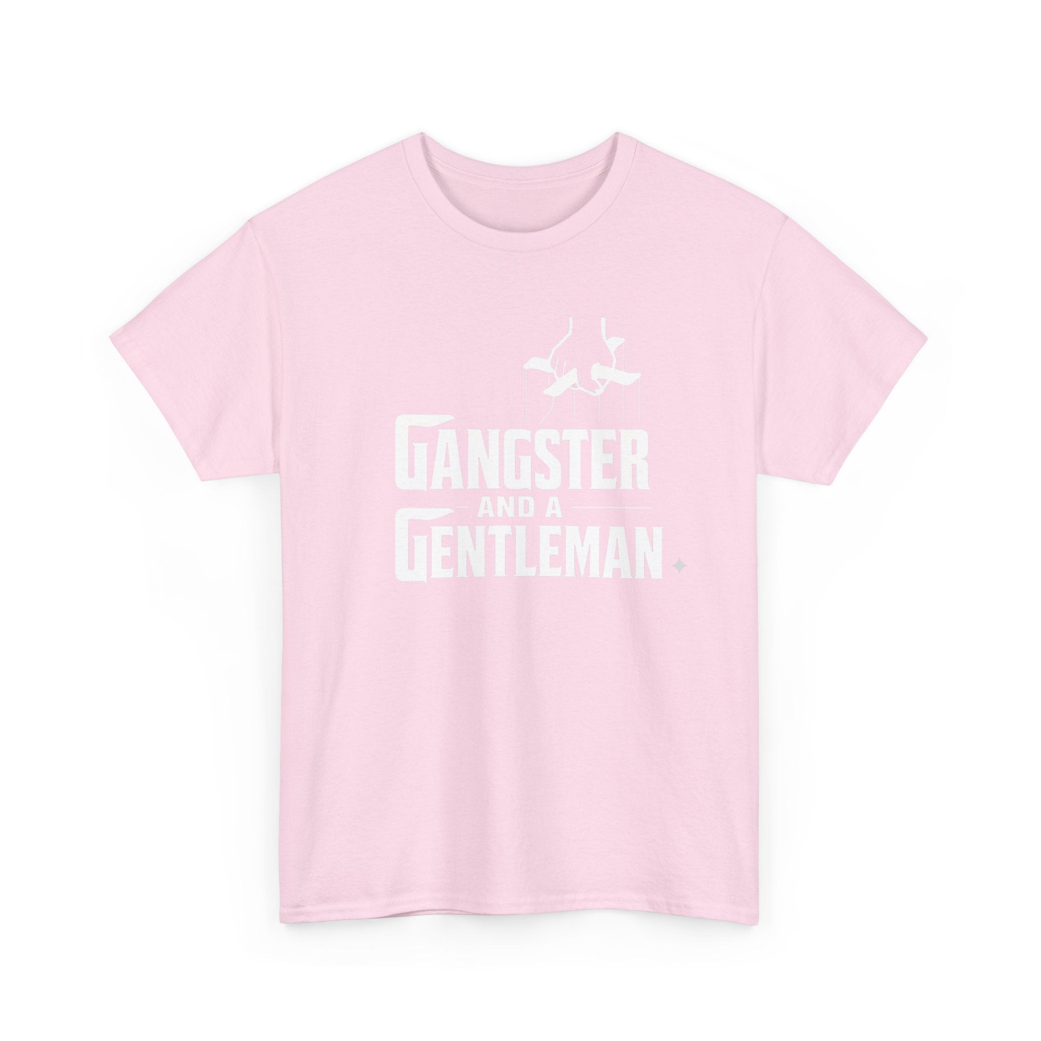 Gangster and a Gentleman Graphic Tee — Retro Mobster Style T‑Shirt