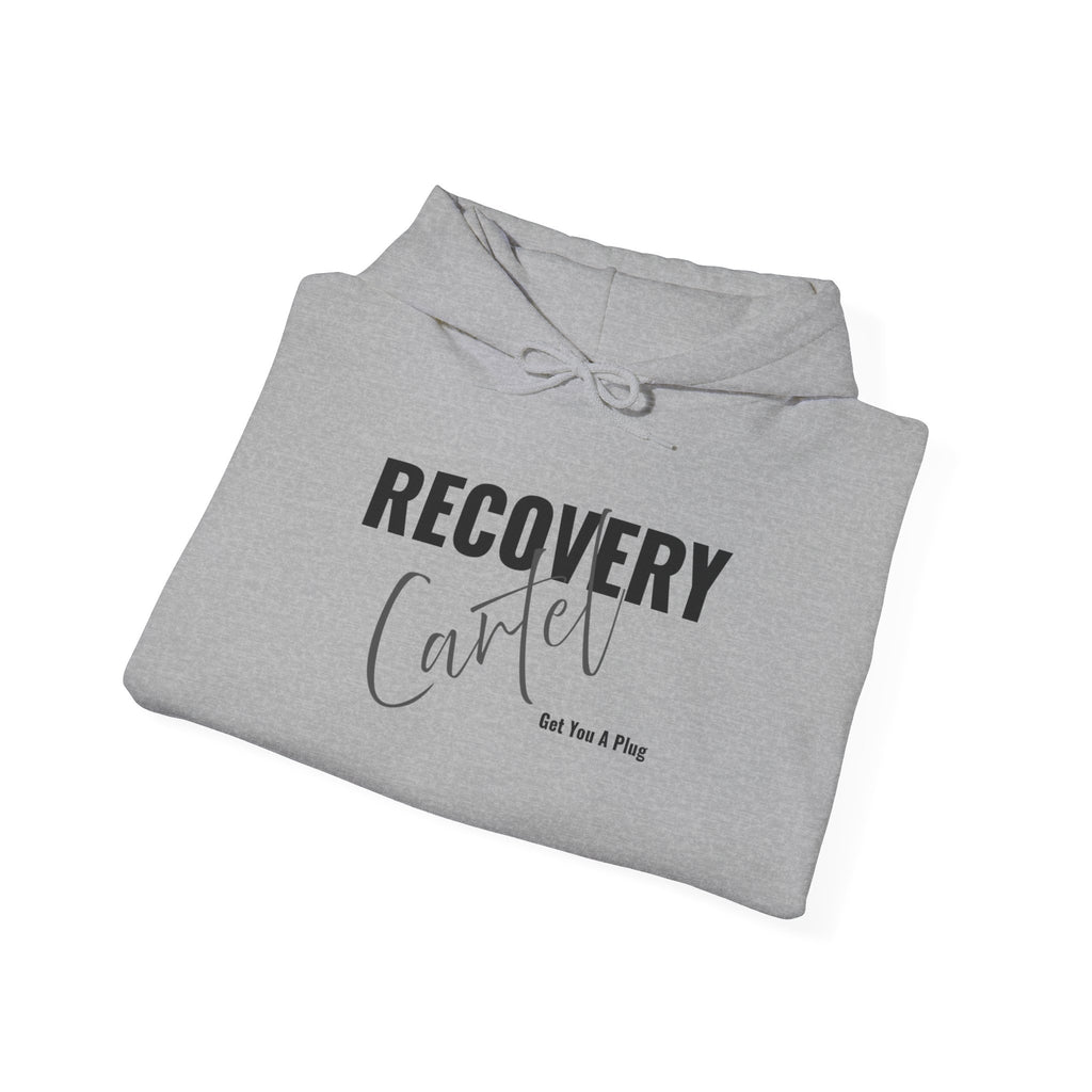 Recovery Carter Hoodie — "Welcome Tag or Toe Tag" Back Graphic