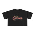 Queens of recovery crop tee by Recovery Cartel