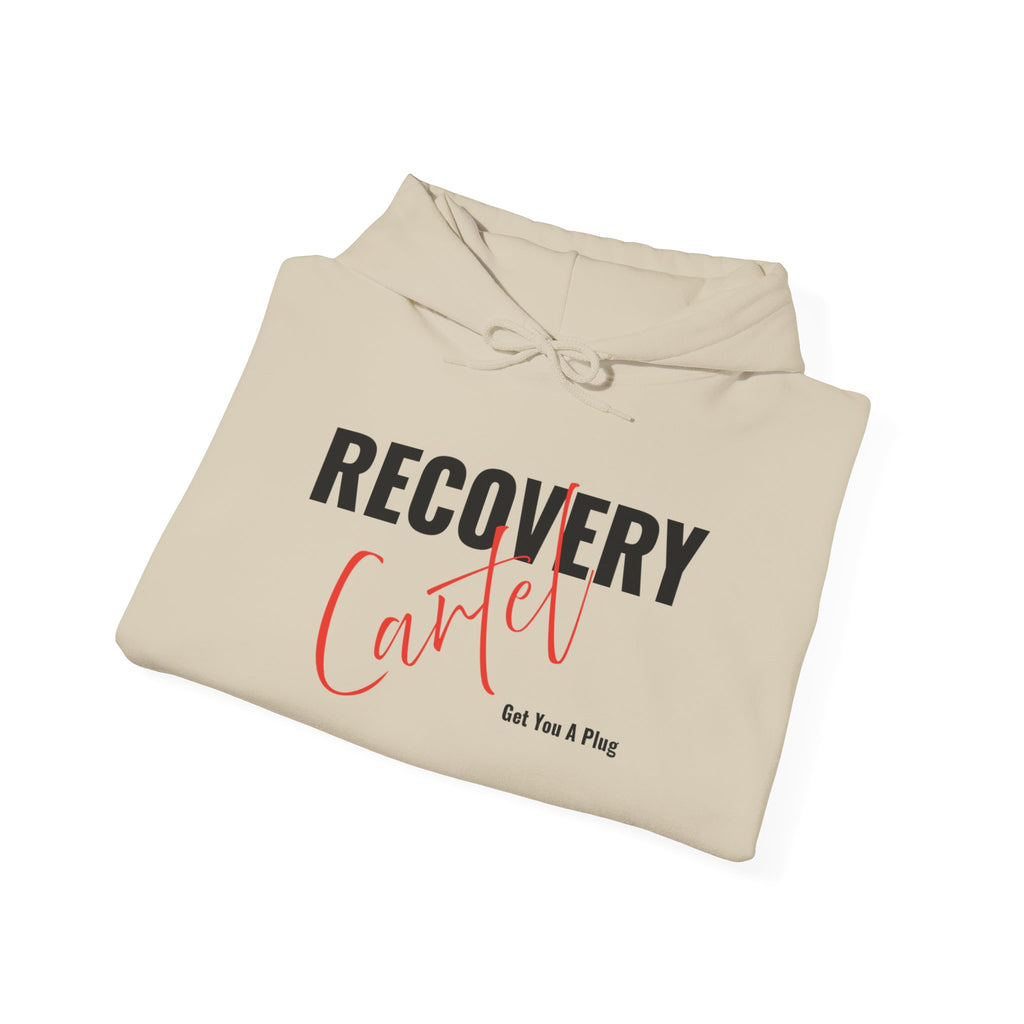 Recovery Carter Hoodie — "Welcome Tag or Toe Tag" Back Graphic