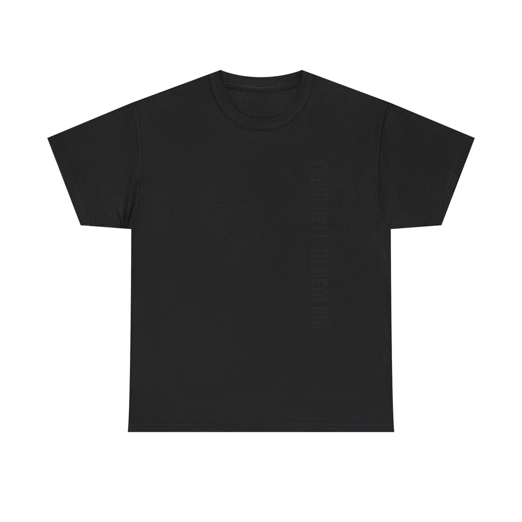 Recovery Cartel Signature Tee with "From Hell to Healing" on the front