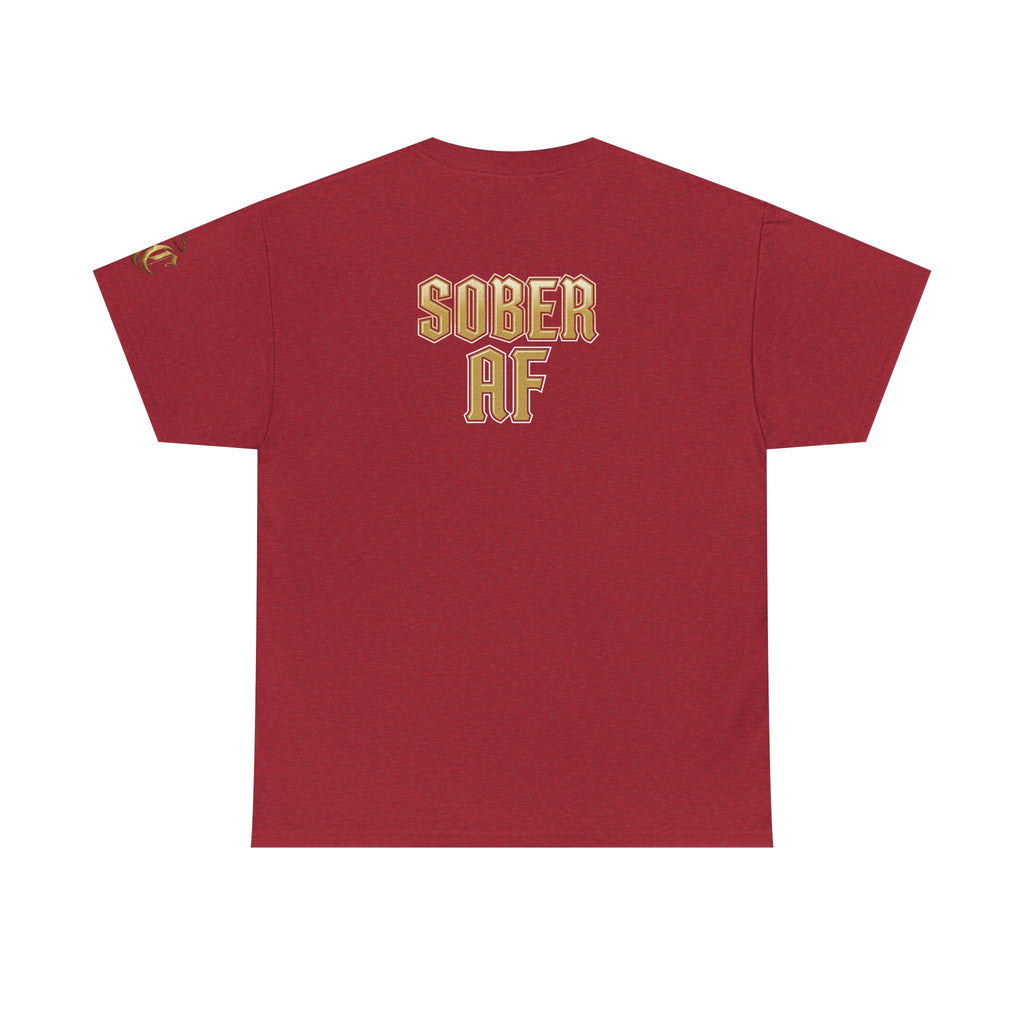 Emotionally Stable-ish Tee with Sober AF on the Back