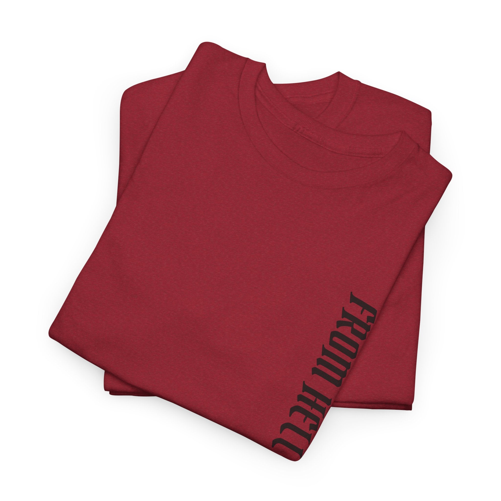 Recovery Cartel Signature Tee with "From Hell to Healing" on the front