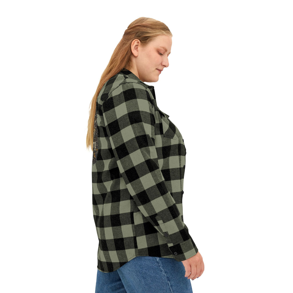 Plaid Flannel Shirt by Recovery Cartel
