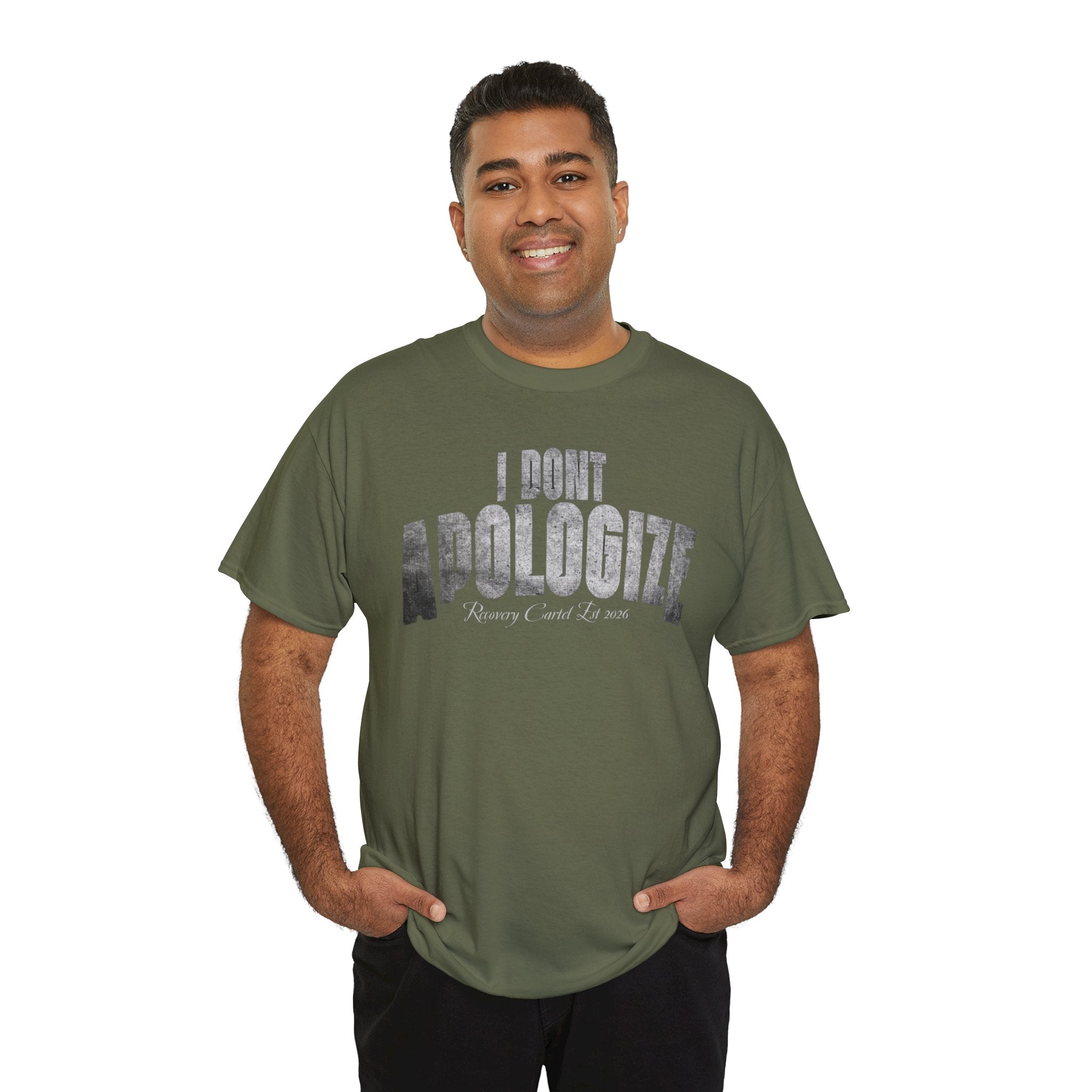 I Don’t Apologize Tee by Recovery Cartel