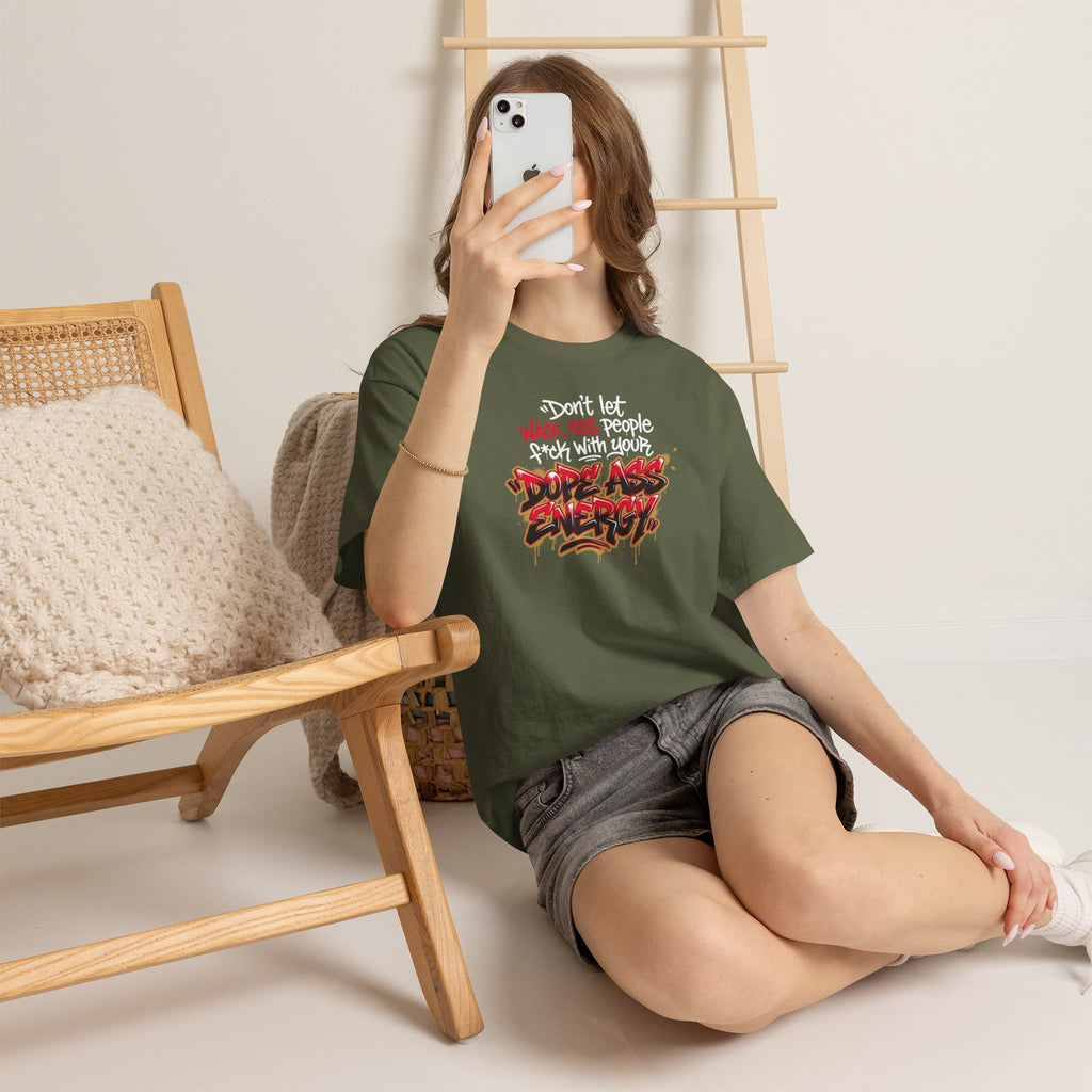 Don't Let Wack People F*ck With Your Dope Ass Energy Tee by Recovery Cartel