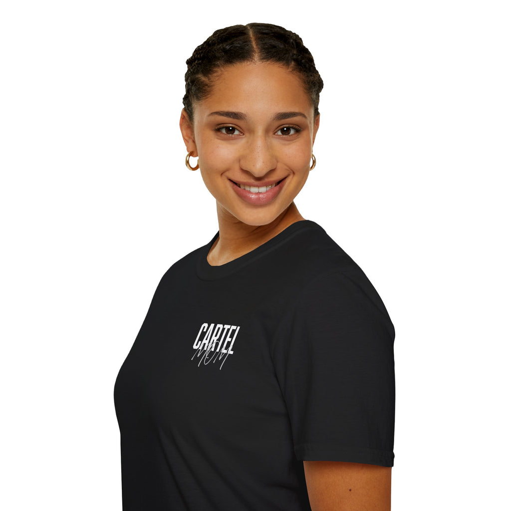 Cartel Mom Tee- I pray harder than your addiction hits