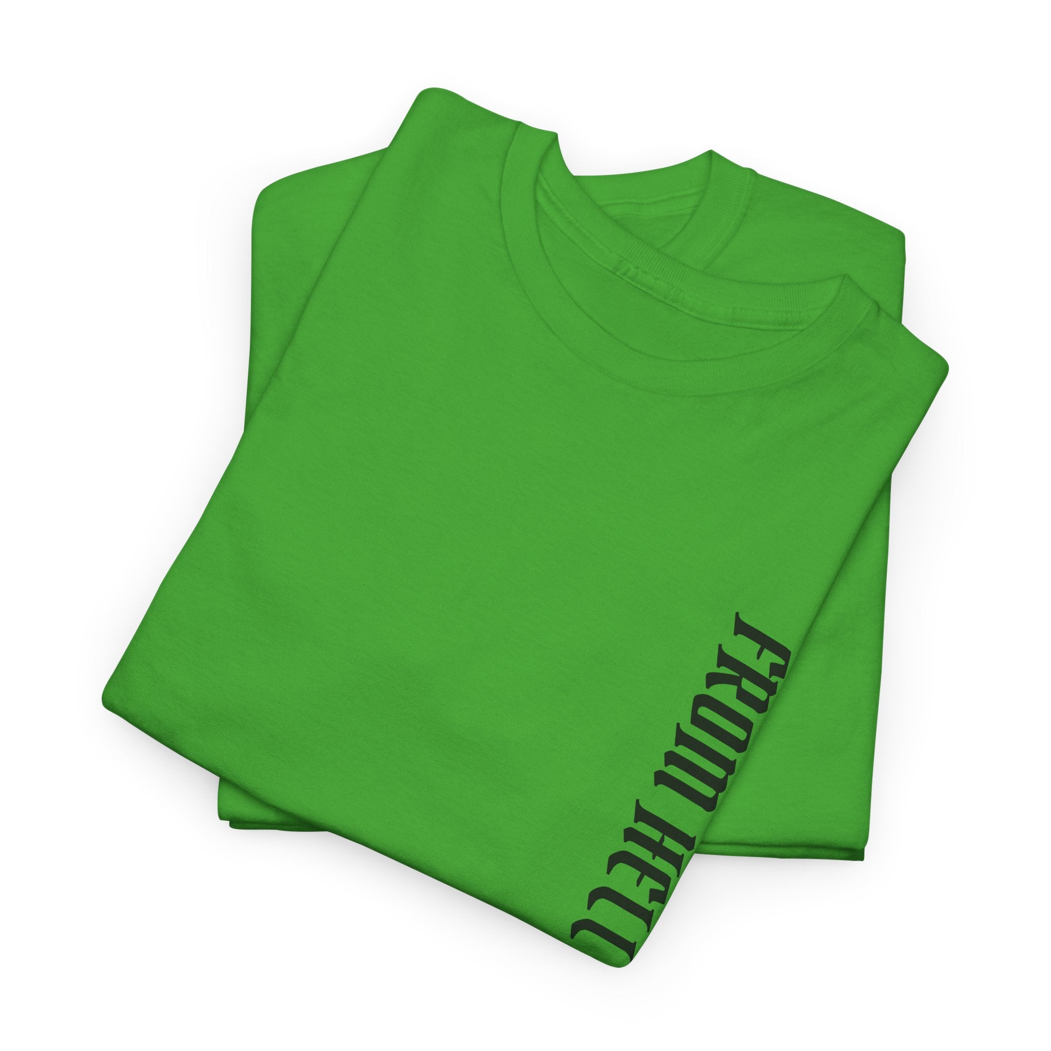 Recovery Cartel Signature Tee with "From Hell to Healing" on the front